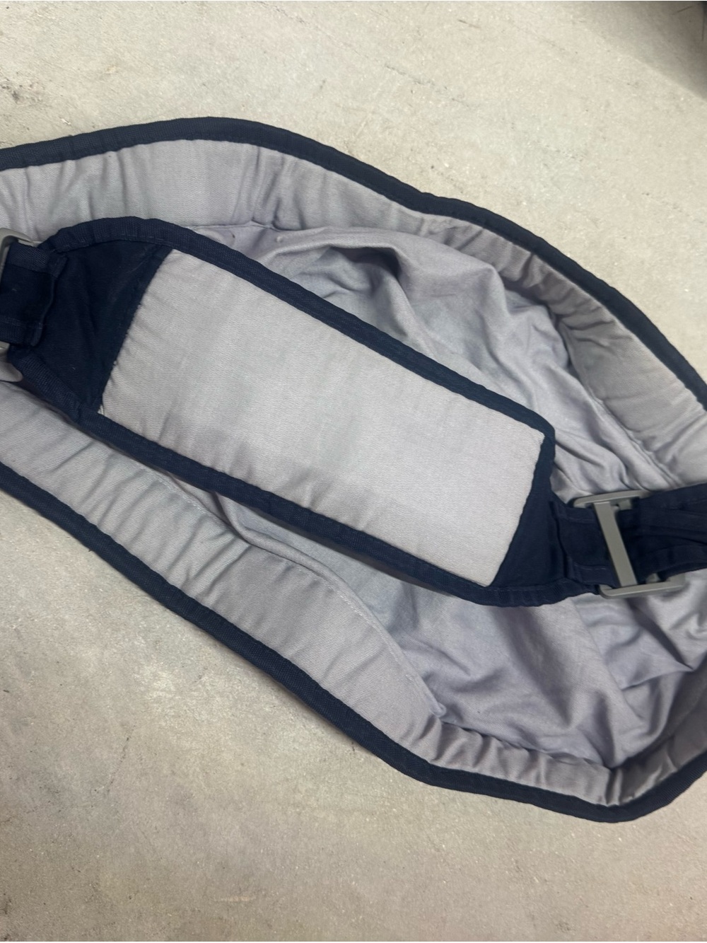 Gray and Ivory Baby/Toddler Crossbody Carriers
